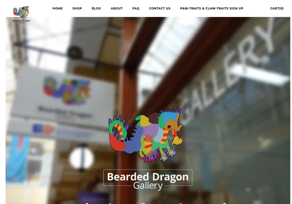 Homepage of Bearded Dragon Gallery