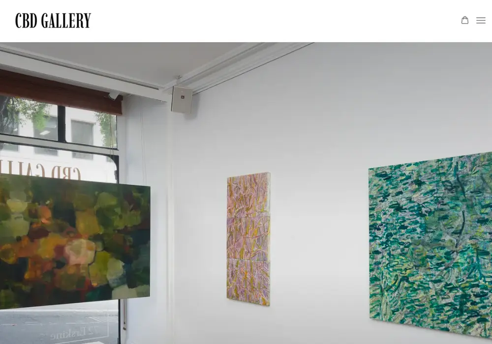 Homepage of CBD GALLERY