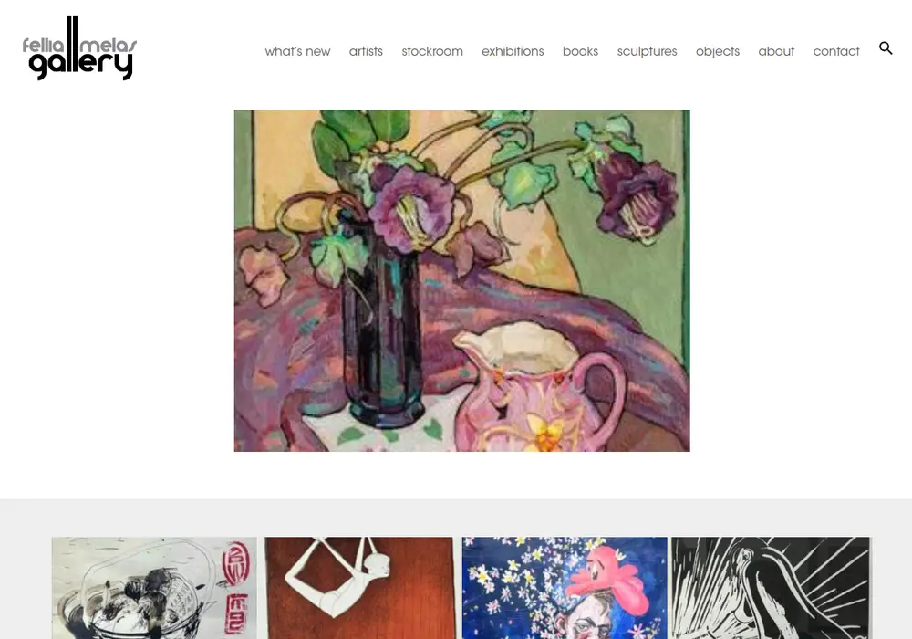 Homepage of Fellia Melas Gallery