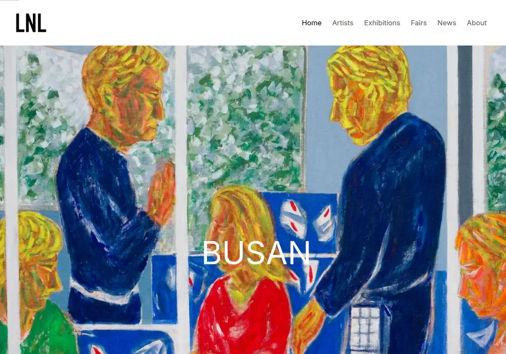 Homepage of Gallery LNL