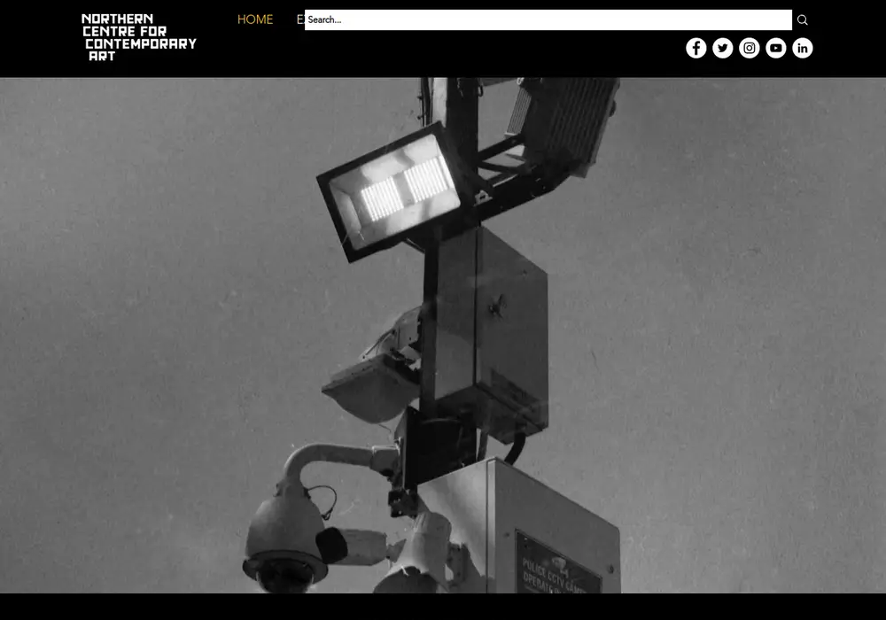 Homepage of Northern Centre for Contemporary Art
