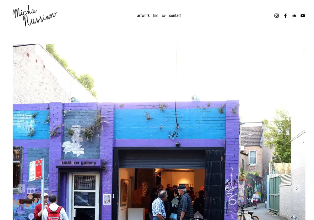 Homepage of Nussinov Gallery