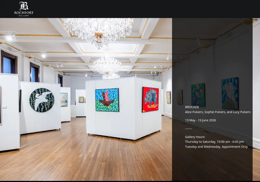 Homepage of Rochfort Gallery