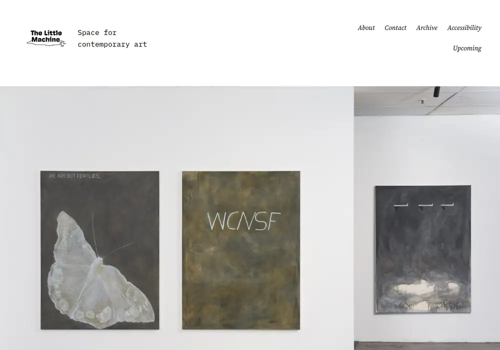 Homepage of The Little Machine