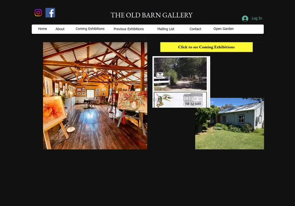 Homepage of The Old Barn Gallery