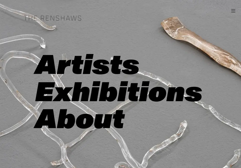 Homepage of The Renshaws