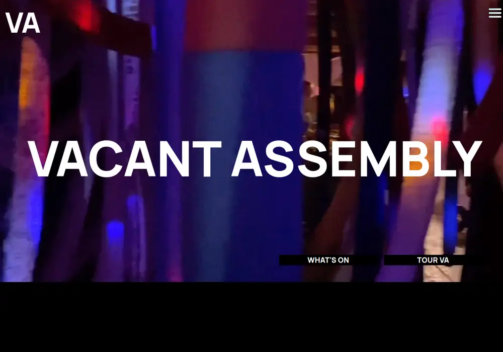 Homepage of Vacant Assembly